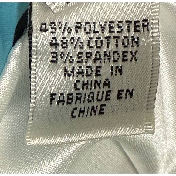 Women’s Mod Retro Floral Geometric Skort Mini Aqua Blue Stretch Golf Tennis 16 - Picture 6 of 9